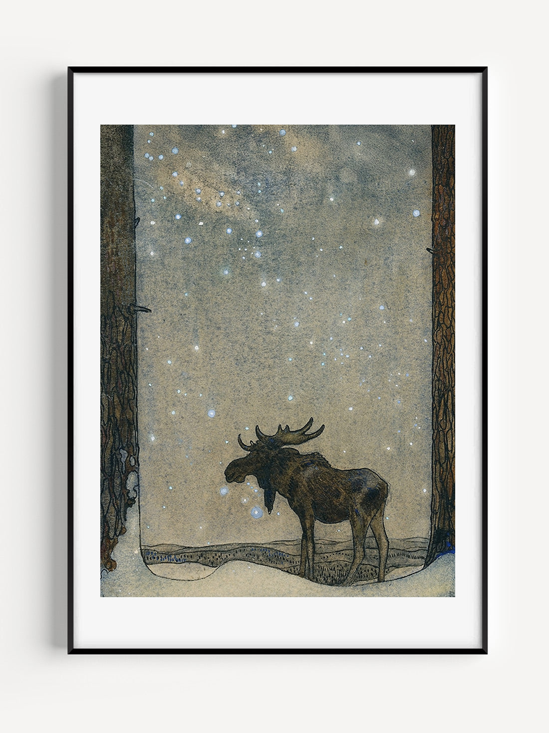 John Bauer - Älgskyttarna