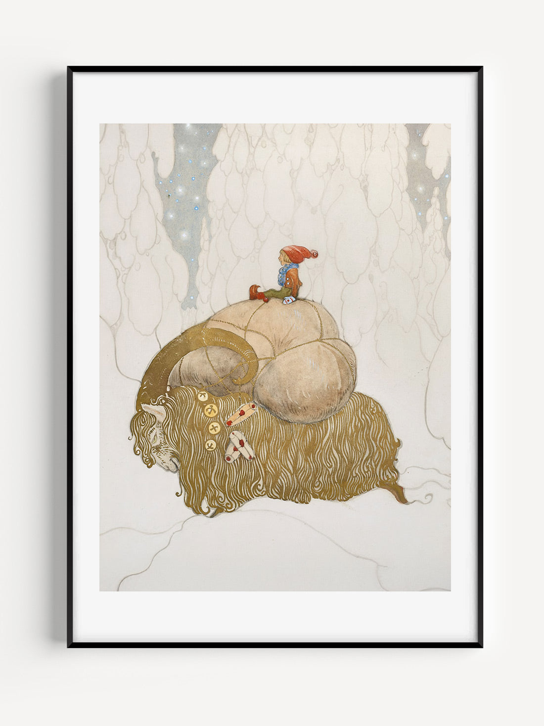 John Bauer - Julbocken II