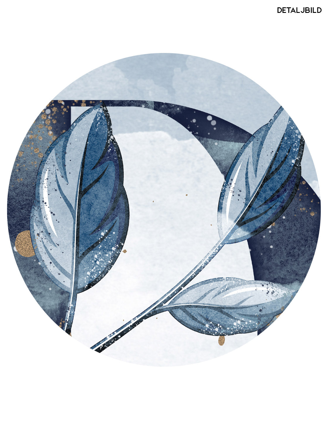 Bokstav - Drömlik blå