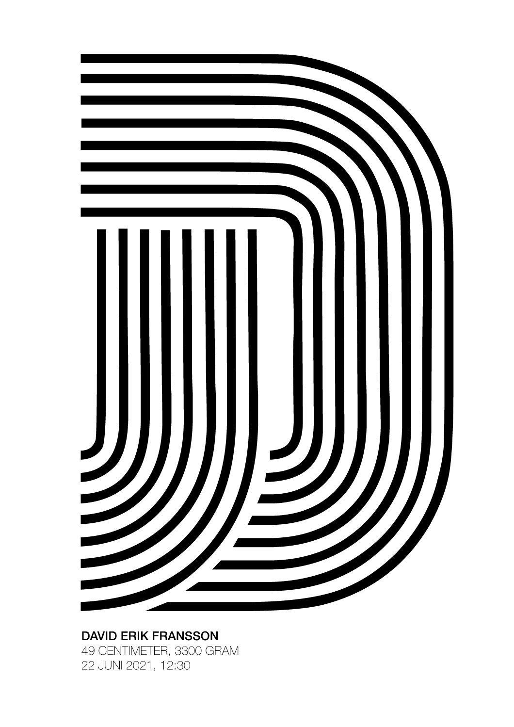 Bokstav - Linjer - Lilla Vän