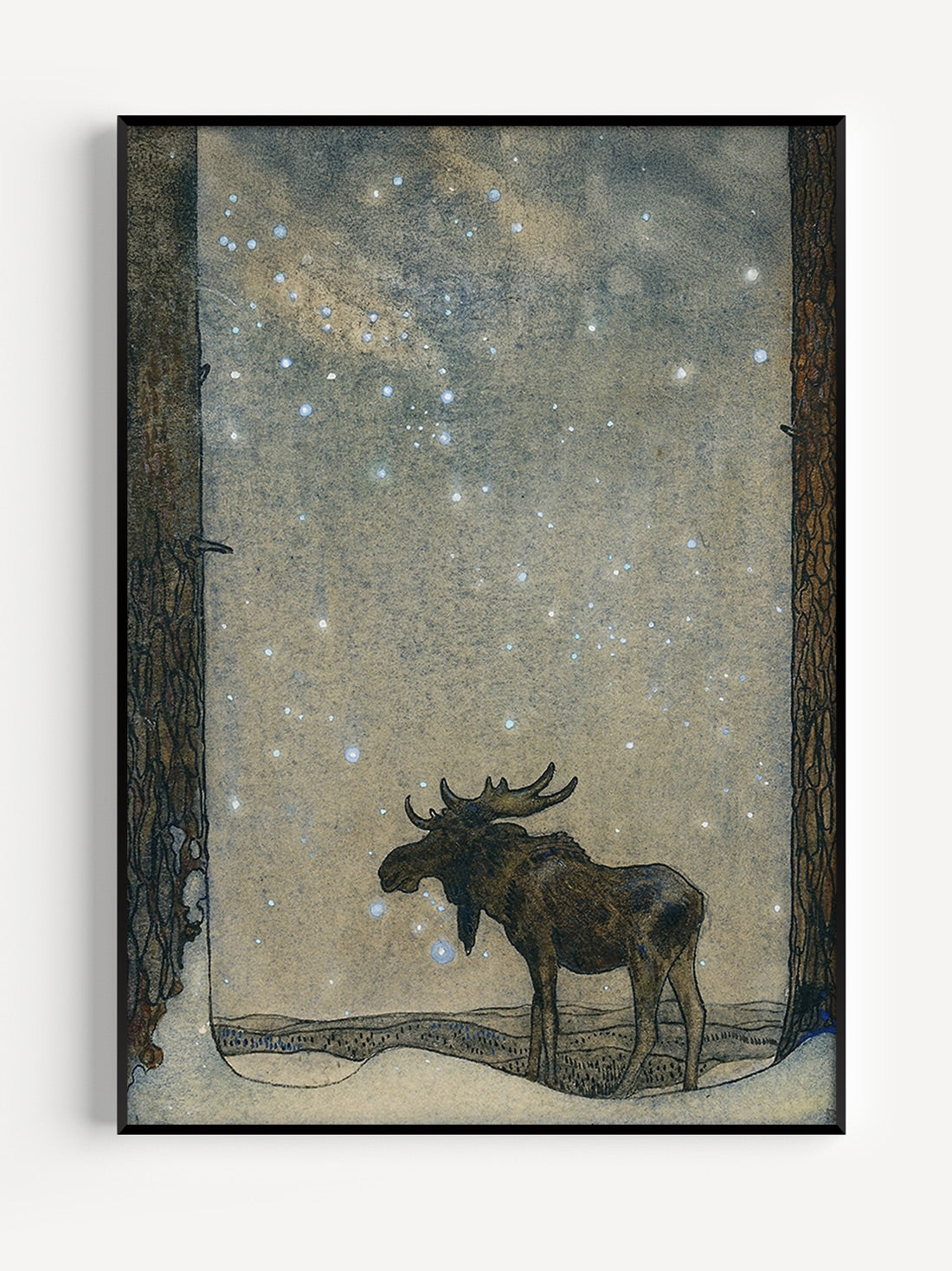 John Bauer - Älgskyttarna