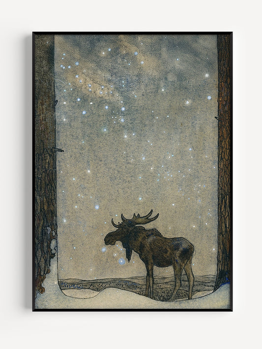 John Bauer - Älgskyttarna