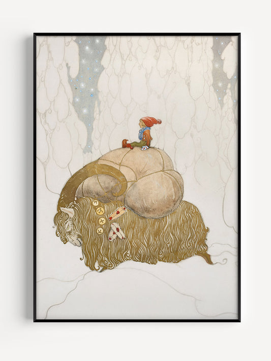 John Bauer - Julbocken II