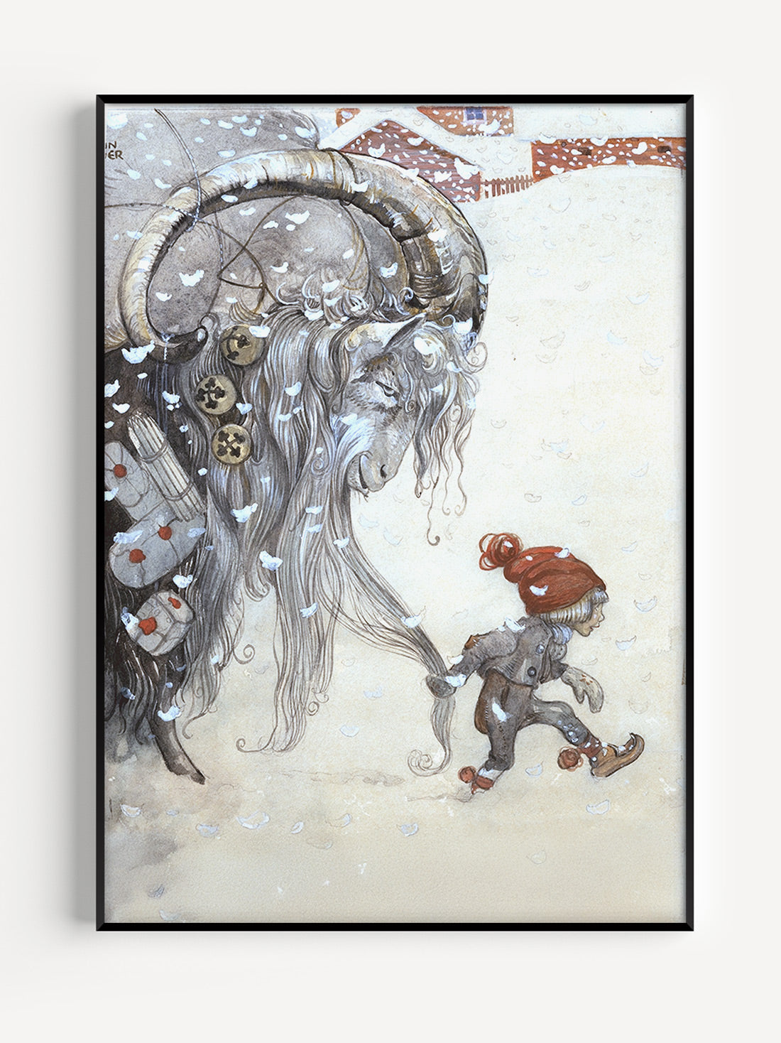 John Bauer - Julbocken