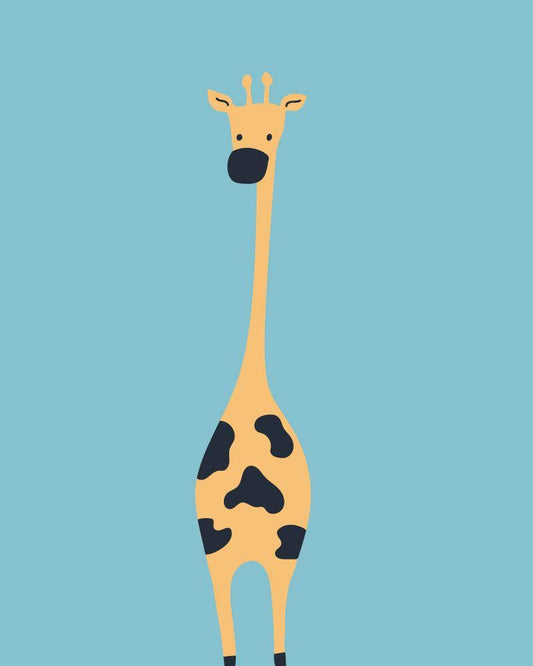 Djur - Giraff - Lilla Vän