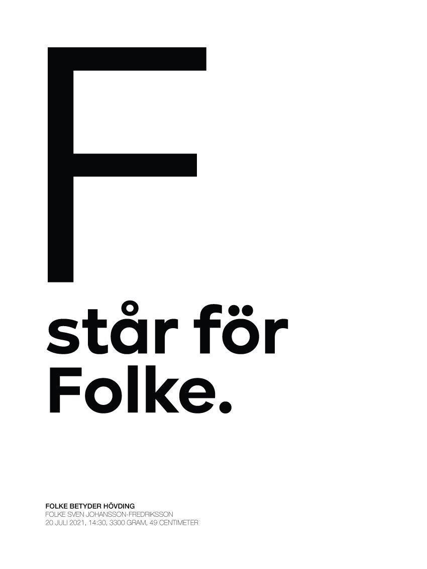Bokstav står för - Lilla Vän