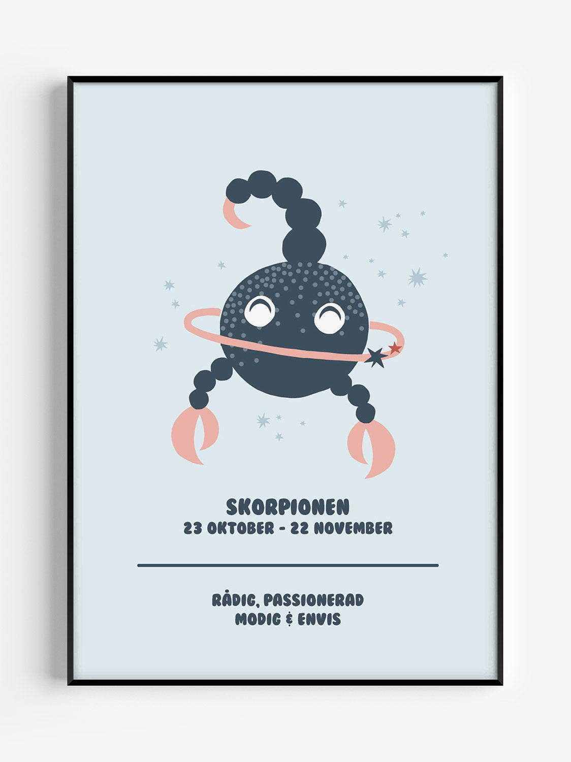 Stjärntecken - Illustration - Skorpionen
