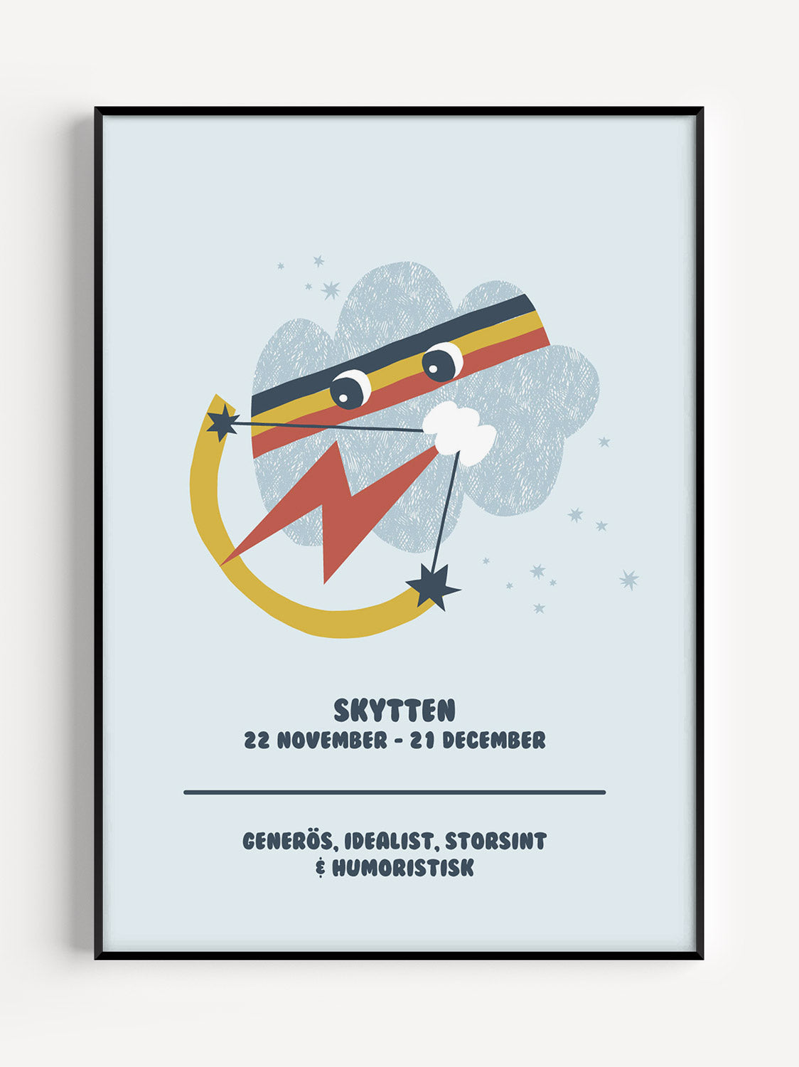 Stjärntecken - Illustration - Skytten